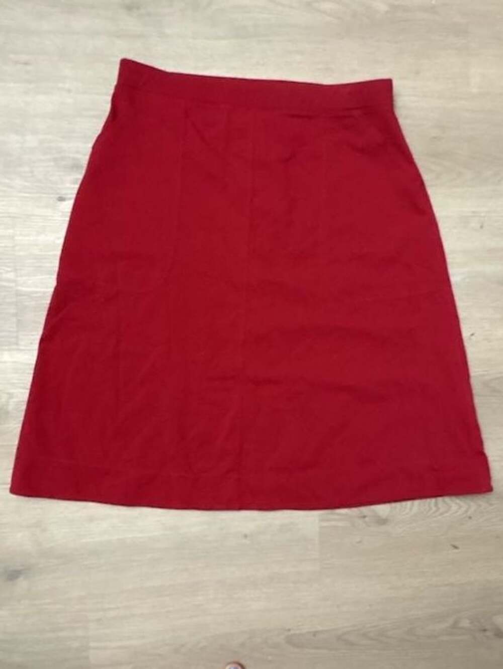 Patagonia Women's Red Organic Cotton Blend A-Line Skirt Size M